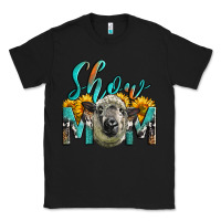 Black Western Show Mom Sheep Classic Tee - LillyAllenDesigns