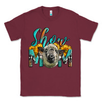 Burgundy Western Show Mom Sheep Classic Tee - LillyAllenDesigns