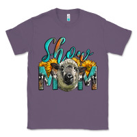 Lavender Western Show Mom Sheep Classic Tee - LillyAllenDesigns