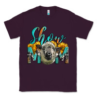 Plum Western Show Mom Sheep Classic Tee - LillyAllenDesigns