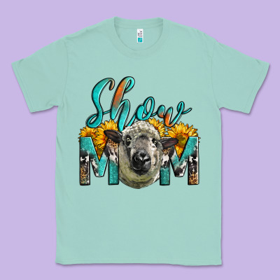 Western Show Mom Sheep Classic Tee Designed By Lillyallendesigns