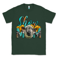 Sports Green Western Show Mom Sheep Classic Tee - LillyAllenDesigns