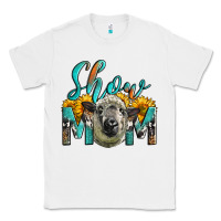 White Western Show Mom Sheep Classic Tee - LillyAllenDesigns