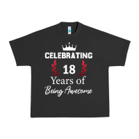 Pigment Black 18 years of being awesome, 18 year old birthday gi Urban Heavy Tee - tuanDangUi