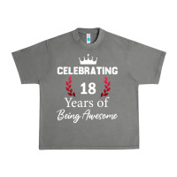Tornado 18 years of being awesome, 18 year old birthday gi Urban Heavy Tee - tuanDangUi