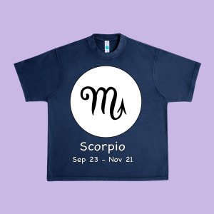 Scorpio Horoscope Urban Heavy Tee Designed By Bettercallsaul