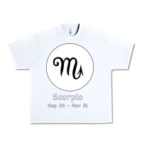 White Scorpio Horoscope Urban Heavy Tee - Bettercallsaul