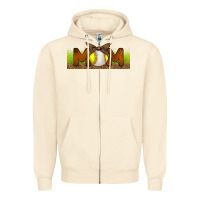 Sandshell Baseball And Softball Mom Libbey Glass Zipper Hoodie - BundleAndBundleShop