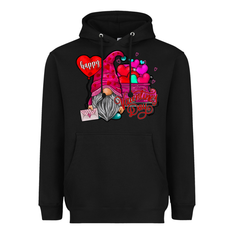 Happy Valentine's Day Heavyweight Hoodie by CowhideDigitalArt | Teevron