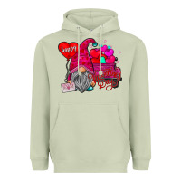 Matcha happy valentine's day Heavyweight Hoodie - CowhideDigitalArt
