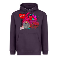 Plum happy valentine's day Heavyweight Hoodie - CowhideDigitalArt