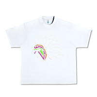 White ultimate warrior Urban Heavy Tee - tuanDangUi