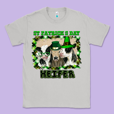 St Patricks Day Heifer Classic Tee Designed By Bettercallsaul