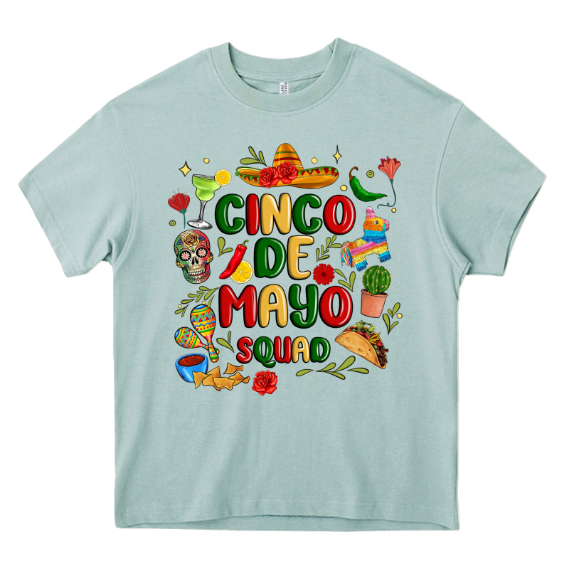 Cinco De Mayo Squad Heavy Core Tee by JahusDesignShop | Teevron