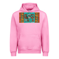 Fuchsia Pink dog mama license plate Urban Hoodie - Artiststas