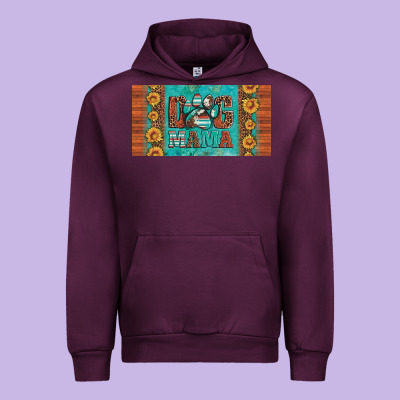 Dog Mama License Plate Urban Hoodie Designed By Artiststas