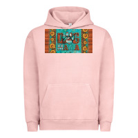 Pigment Salmon dog mama license plate Urban Hoodie - Artiststas
