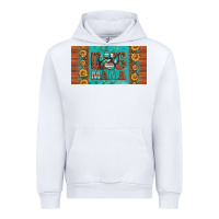 White dog mama license plate Urban Hoodie - Artiststas