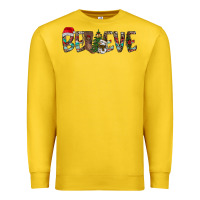 Lemon Believe Christmas Premium Sweatshirt - CowhideDigitalArt
