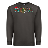 Smoke Believe Christmas Premium Sweatshirt - CowhideDigitalArt