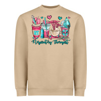 Mushroom rt respiratory therapist coffee cups Heavyweight Sweatshirt - OliviaCreatesArt