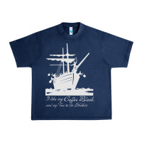 Navy boston tea party funny Urban Heavy Tee - tuanDangUi
