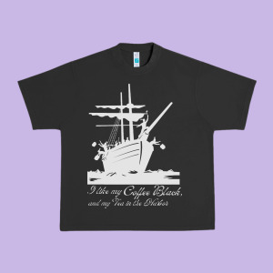 Boston Tea Party Funny Urban Heavy Tee Designed By Tuandangui