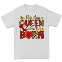 Dove Grey on this day a queen was born Premium Tee - MaliasSmallBusiness