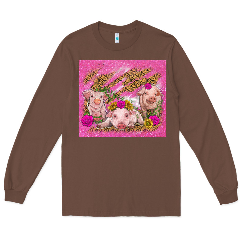 Pigs Long Sleeve Tee by TumblerDesignByShophia | Teevron