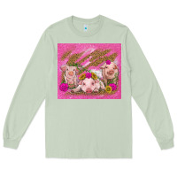 Matcha pigs Long Sleeve Tee - TumblerDesignByShophia