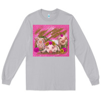 Moon Dust pigs Long Sleeve Tee - TumblerDesignByShophia
