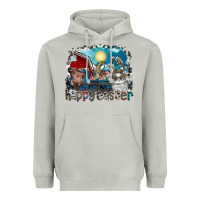 Moon Dust Happy Easter Heavyweight Hoodie - CowhideDigitalArt