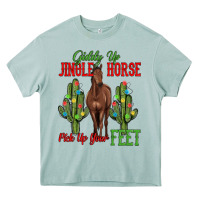 Arona giddy up jingle horse pick up your feet Heavy Core Tee - MaliasSmallBusiness