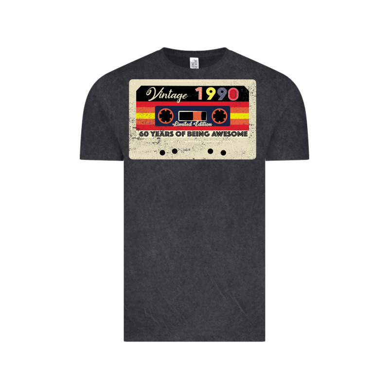 Vintage 1990 60th Birthday Cassette 30 Years Old 60 Years Vintage Tee by Bettercallsaul | Teevron