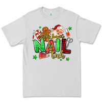 Dove Grey santas favorite nail tech Premium Tee - MaliasSmallBusiness