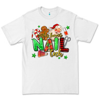 White santas favorite nail tech Premium Tee - MaliasSmallBusiness