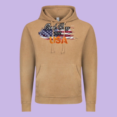God Bless The Usa Vintage Hoodie Designed By Bettercallsaul