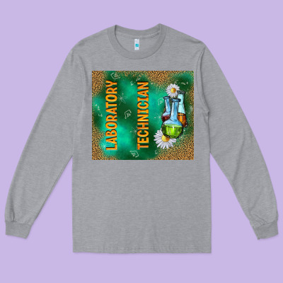 Laboratory Technician Long Sleeve Tee Designed By Tumblerdesignbyshophia