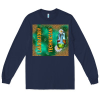 Navy laboratory technician Long Sleeve Tee - TumblerDesignByShophia