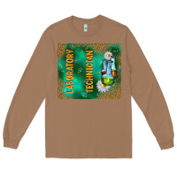 Toasted Coconut laboratory technician Long Sleeve Tee - TumblerDesignByShophia