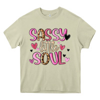 Mossy sassy little soul Heavy Core Tee - MaliasSmallBusiness