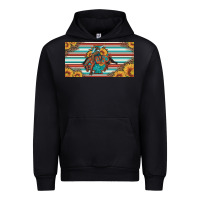 Black bucking bronco aztec shape license plate Urban Hoodie - Artiststas