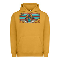 Pigment Peanut Butter bucking bronco aztec shape license plate Urban Hoodie - Artiststas