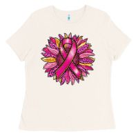 Bone breast cancer sunflower Ladies Tee - RanaPortraitStore