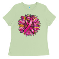 Matcha breast cancer sunflower Ladies Tee - RanaPortraitStore
