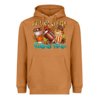 Meerkat Falling Leaves Football Please Heavyweight Hoodie - CowhideDigitalArt