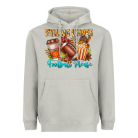 Moon Dust Falling Leaves Football Please Heavyweight Hoodie - CowhideDigitalArt