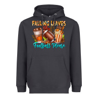 Smoke Falling Leaves Football Please Heavyweight Hoodie - CowhideDigitalArt