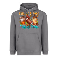 Storm Falling Leaves Football Please Heavyweight Hoodie - CowhideDigitalArt