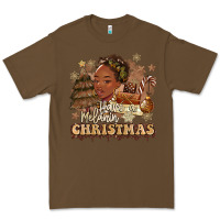 Cacao have a melanin christmas  black woman Premium Tee - MaliasSmallBusiness